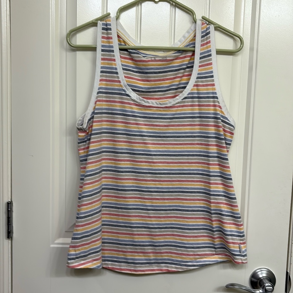 Eddie Bauer Stripe Tank Top Medium